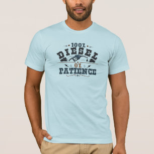 100% Diesel 0% Patience Vintage Graphic T-Shirt