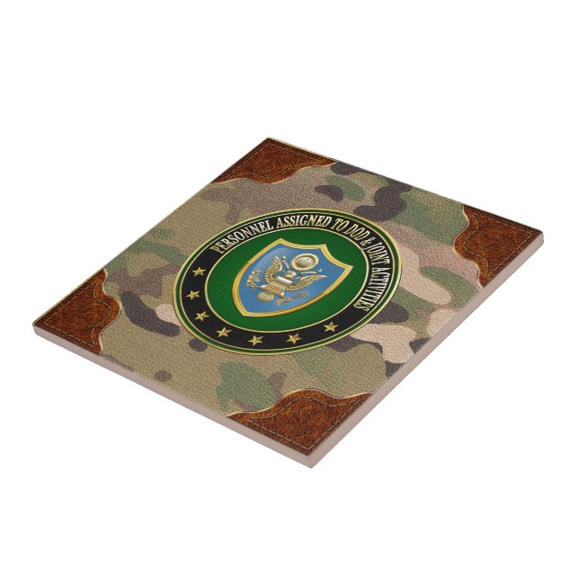 [100] DOD & Joint Activities CSIB Special Edition Tile (Side)