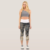 100 Dollar Bill Yoga Capris