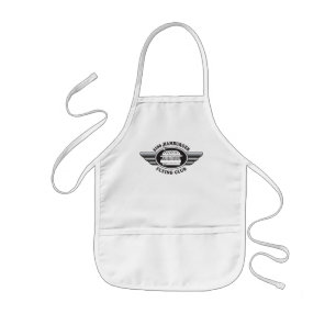 100 Dollar Hamburger - Flying Club Kids Apron