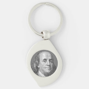 100 dollars, Benjamin Franklin Key Ring