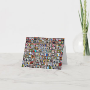 100 Doors of Dublin Greeting Card