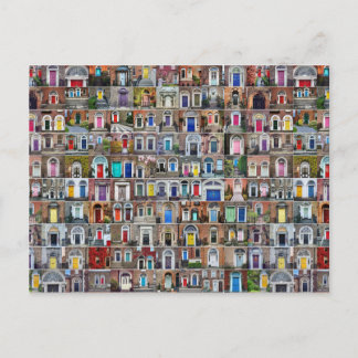 100 Doors of Dublin Postcard