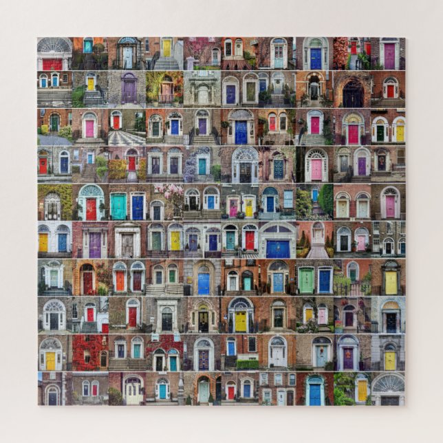 100 Doors of Dublin Puzzle (Vertical)