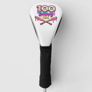 100 Drippy Days of School Baseball Boys Toddler Golf Head Cover