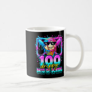 100 Drippy Days Of School Baseball Ice Cream 100th Coffee Mug
