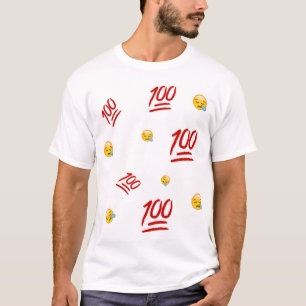 100 Emoji Graphic Top