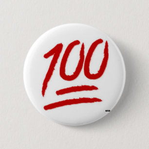 100 emoji pin