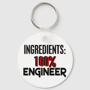 100% Engineer Key Ring