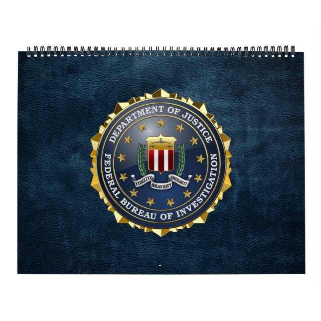 [100] FBI Special Edition Calendar (Cover)