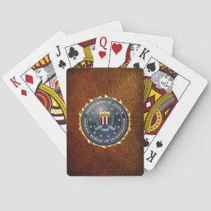 [100] FBI Special Edition Playing Cards