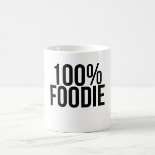100% Foodie Coffee Mug