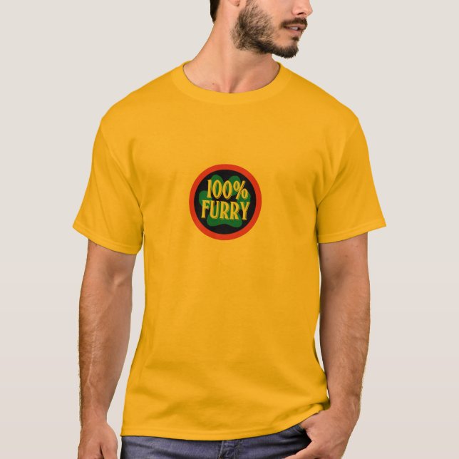 100% Furry T-Shirt (Front)