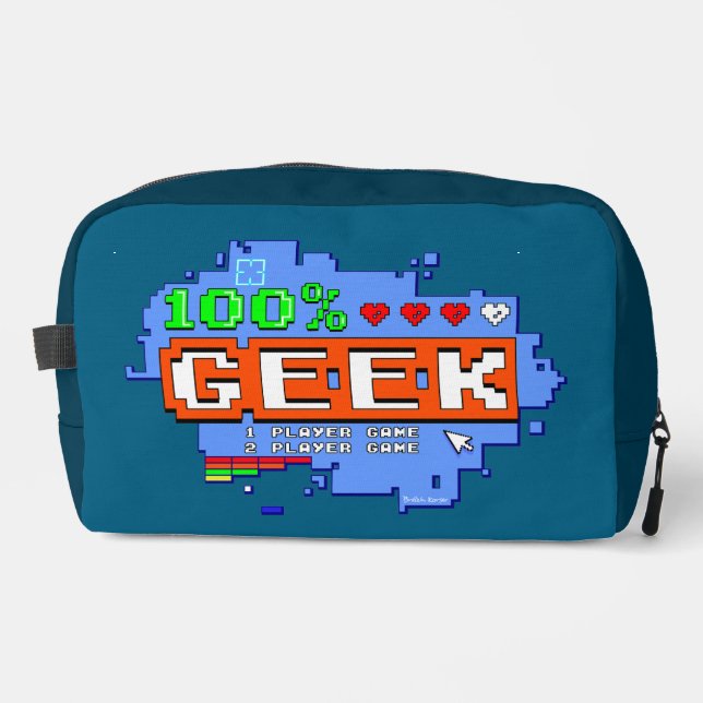 100% Geek Dopp Kit (Front)