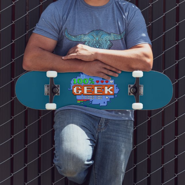 100% Geek Skateboard (Outdoor 3)