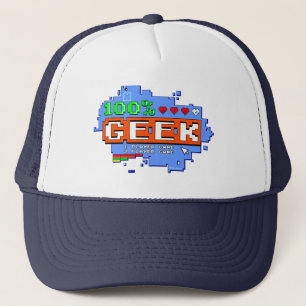 100% Geek Trucker Hat