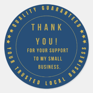 100 % Guaranteed Satisfaction | Quality Guaranteed Classic Round Sticker