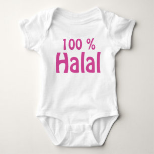100% Halal Baby Bodysuit