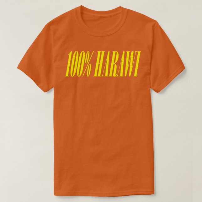 100 HARAWI  T-Shirt (Design Front)