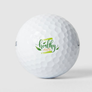100 healthy golf balls