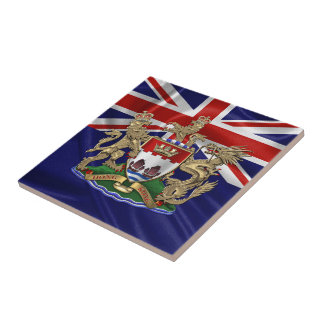 [100] Hong Kong - 1959-1997 Coat of Arms Tile