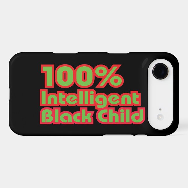 100% Intelligent Black Child (Back (Horizontal))