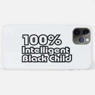 100% Intelligent Black Child iPhone 11 Pro Max Case