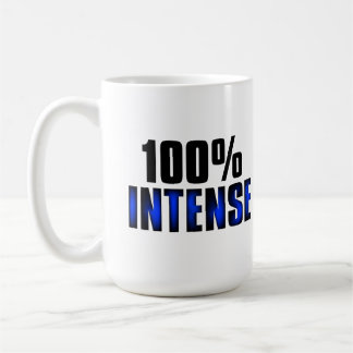 100% intense coffee mug