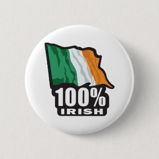 100%-IRISH 6 CM ROUND BADGE