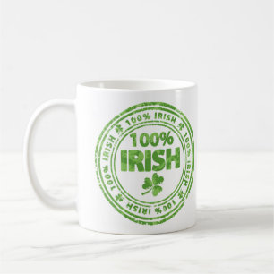 100% Irish Coffee Mug