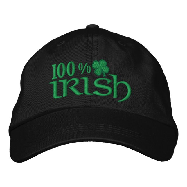 100 % IRISH Hat (Front)