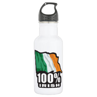 100% Irish Proud to Be Irish 532 Ml Water Bottle