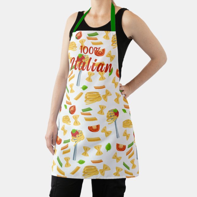 100% Italian Pasta  Apron (Insitu)