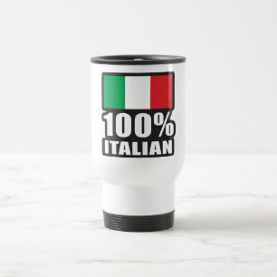 100% Italian Travel Mug