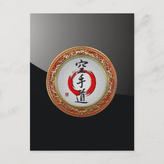 [100] Japanese calligraphy - Karate-do Postcard