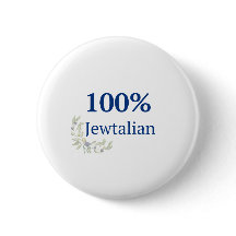 100% Jewtalian Button