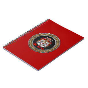 [100] Knights Templar Coat of Arms Notebook