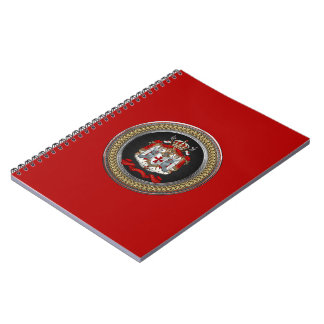 [100] Knights Templar Coat of Arms Notebook