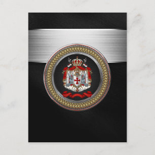 [100] Knights Templar Coat of Arms Postcard