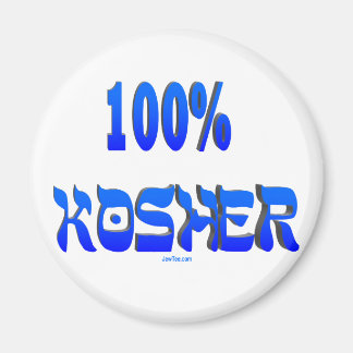 100% kosher Jewish gifts Magnet