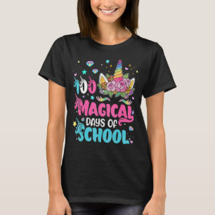 100 Magical Days Happy 100th Day Of School Unicorn T-Shirt