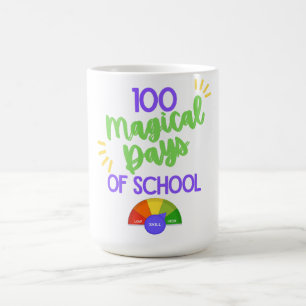 100 Magical Days Of School 100 Day Of School  Coffee Mug