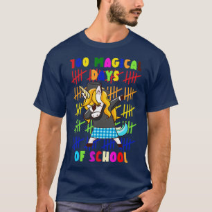100 Magical Days Of School Unicorn 18 T-Shirt