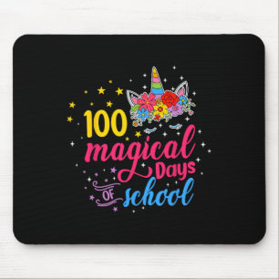 100 Magical Days Unicorn Kids Costume 100th Day Of Mouse Mat