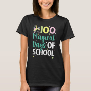 100 Magical Of Days Of School Unicorn 100 Days Of  T-Shirt