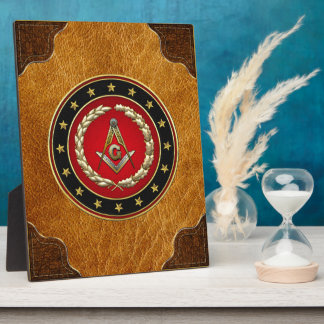 [100] Masonic Square and Compasses [3rd Degree] Plaque