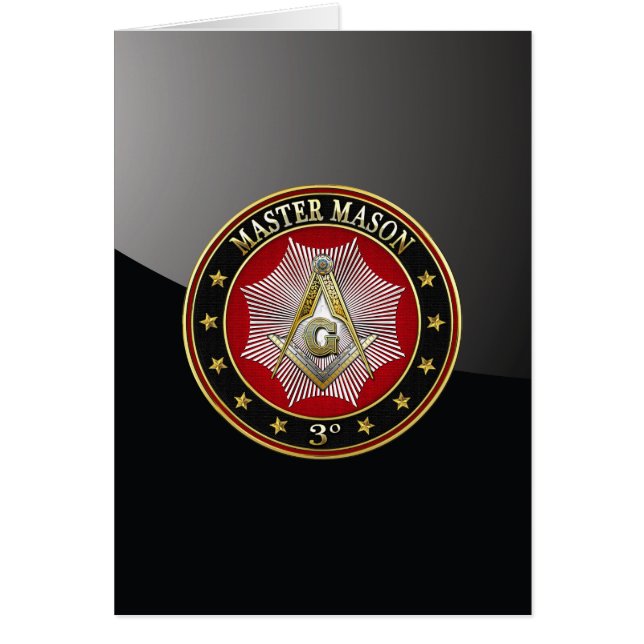 [100] Master Mason - 3rd Degree Square & Compasses (Front)