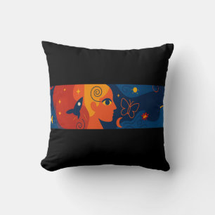 100 Men vs 1 Gorilla, Gift for Him, Gorilla Debate Cushion