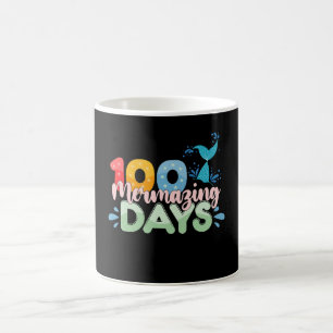 100 Mermazing Days 100th Day of School Mermaid Coffee Mug