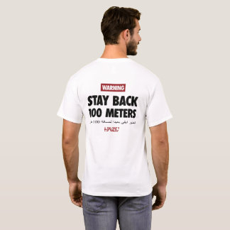 100 Meters White Tee for Military Vets, Havoc7